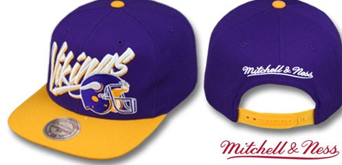 Minnesota Vikings NFL Snapback Hat Sf 3